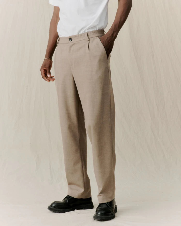 Agency Trousers | Khaki Melange