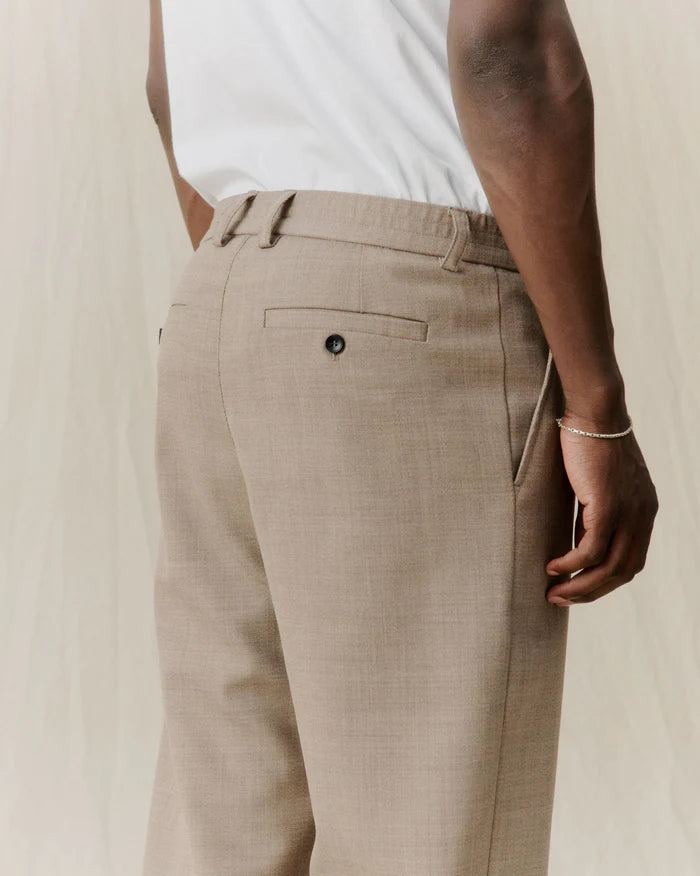 Agency Trousers | Khaki Melange