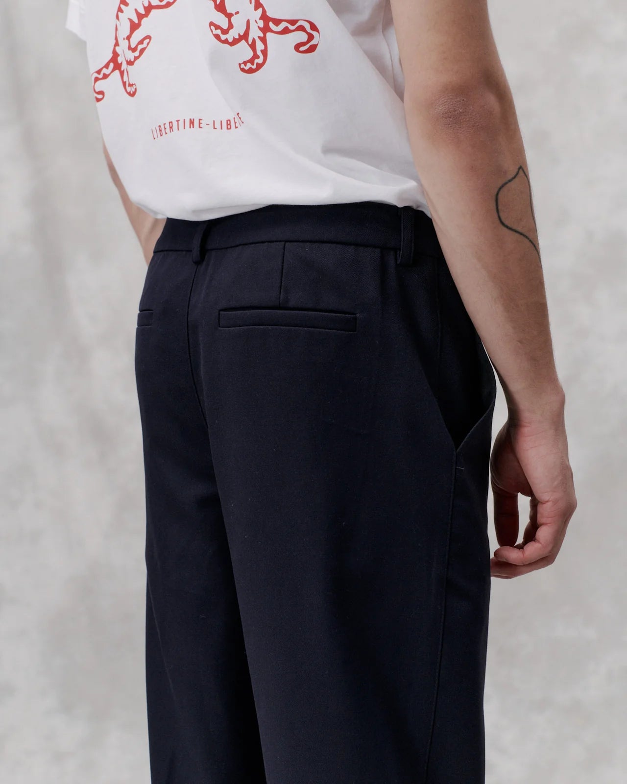 Decade Tailored Trousers 3619 | Navy