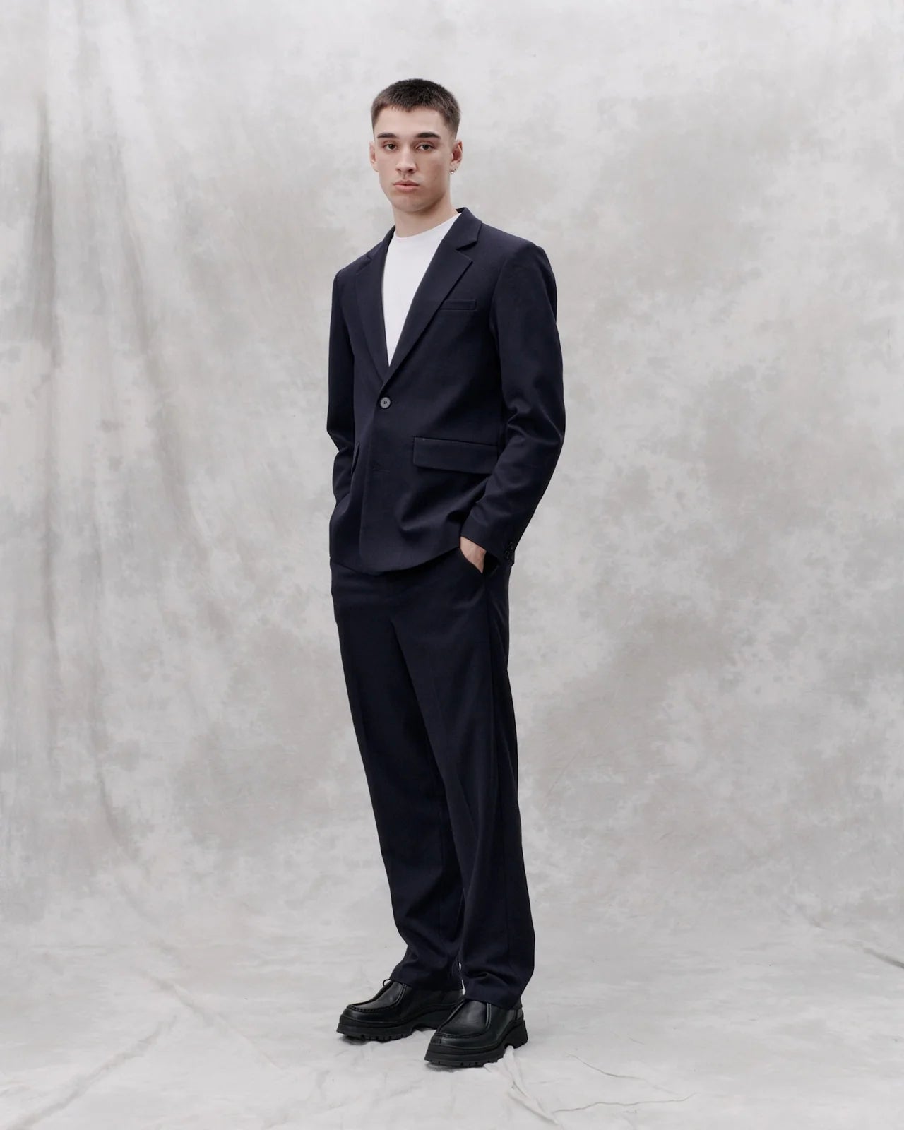 Decade Tailored Trousers 3619 | Navy