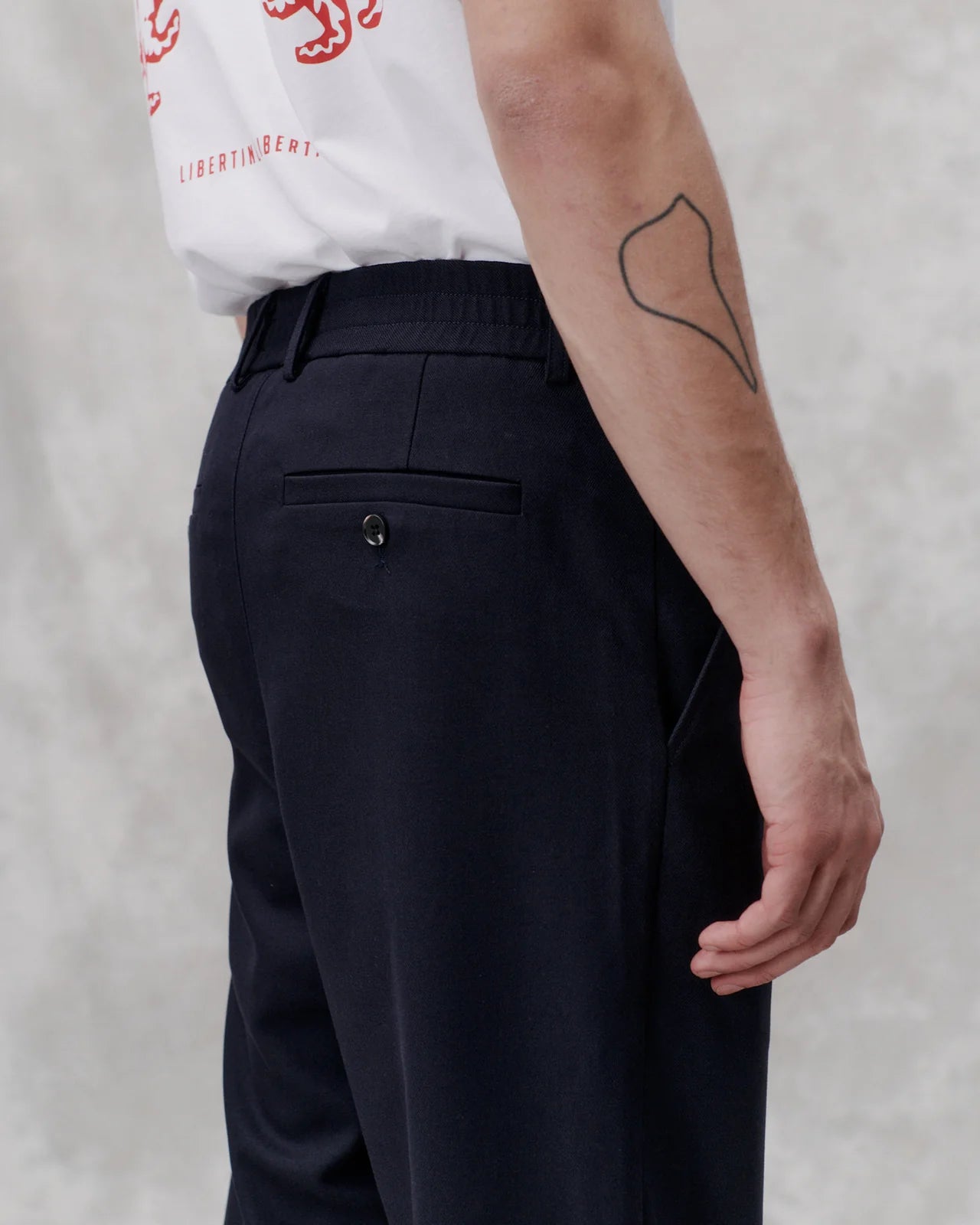 Smoke Trousers 3619 | Navy