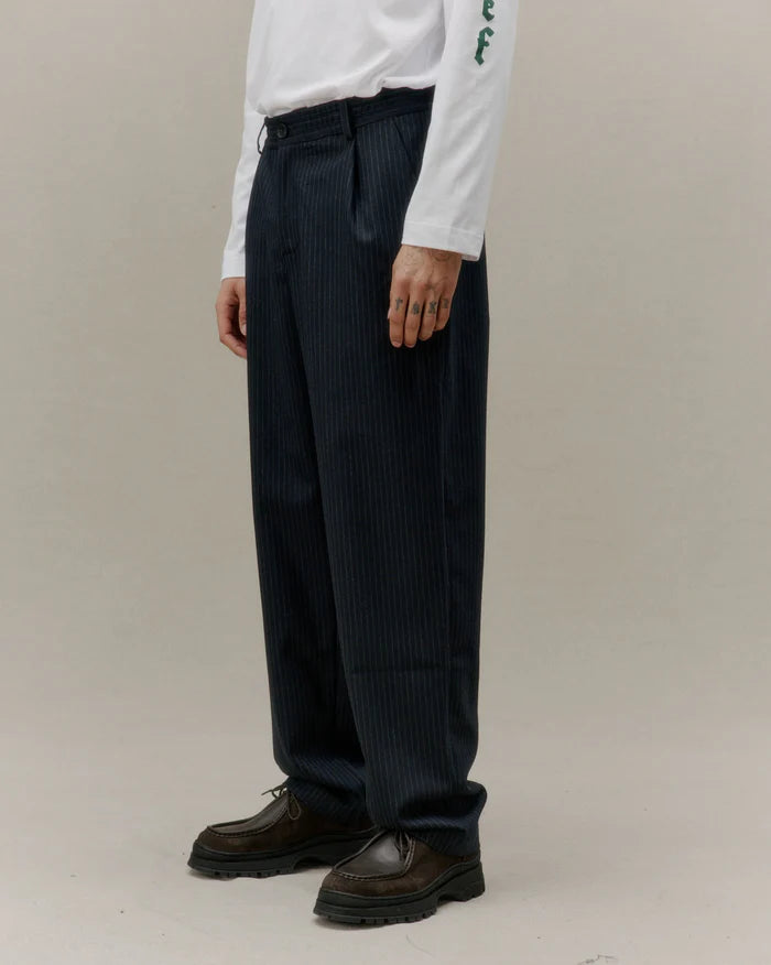 Agency Trousers | Dark Navy Pin