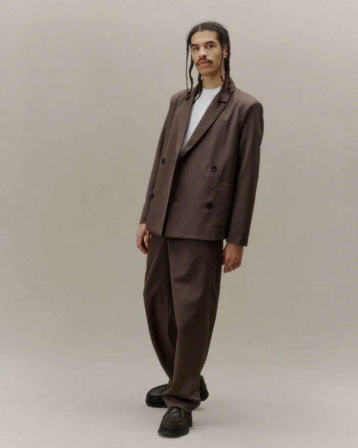 Public Blazer | Dark Brown
