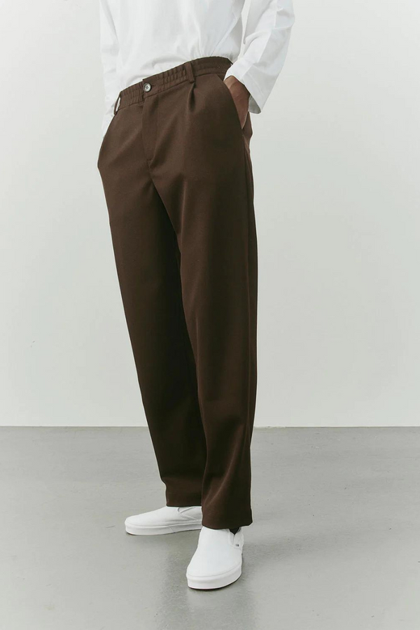 Agency Trousers | Chocolate