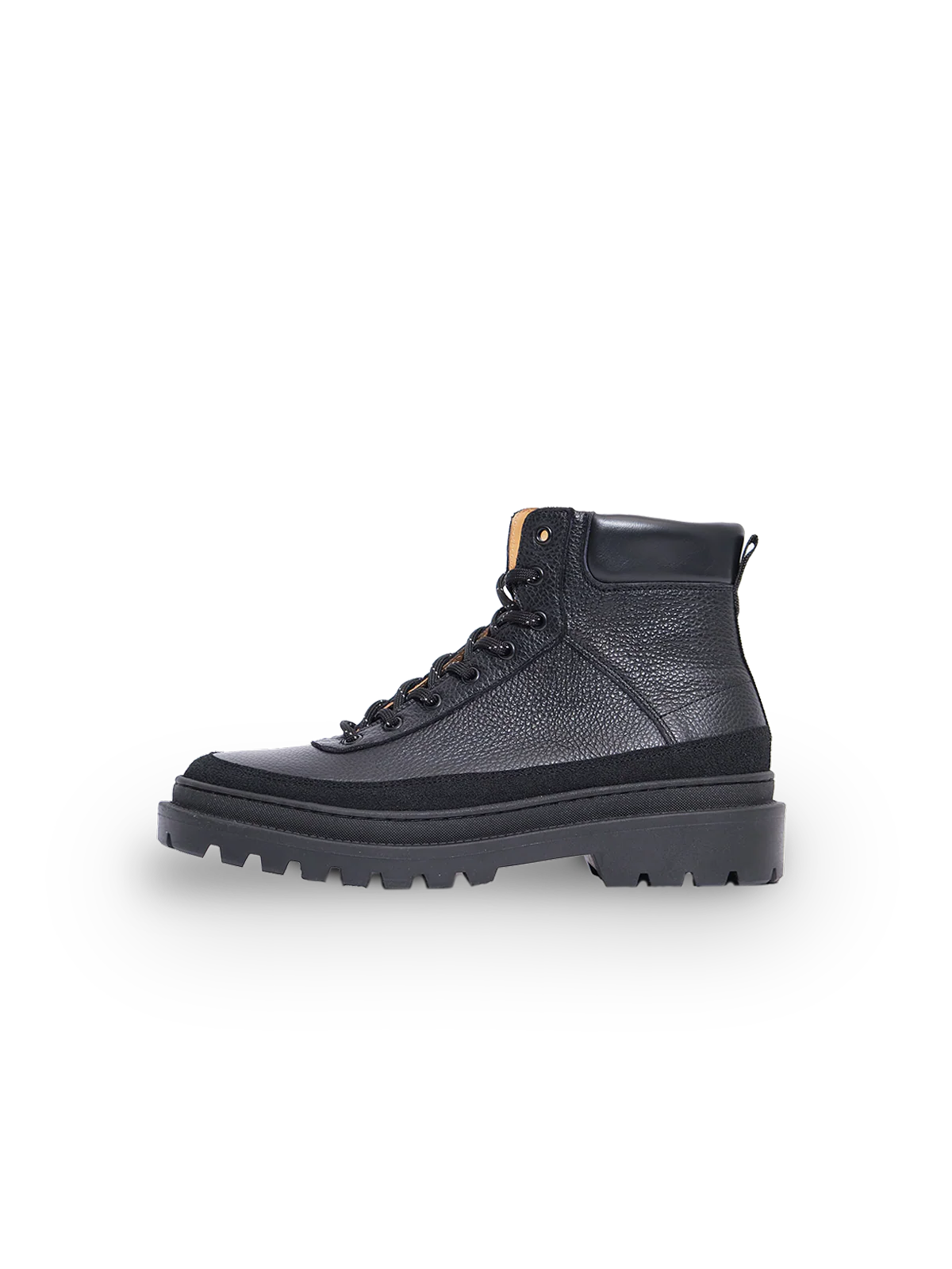 OUTSET BOOT | GRAINED LEATHER BLACK