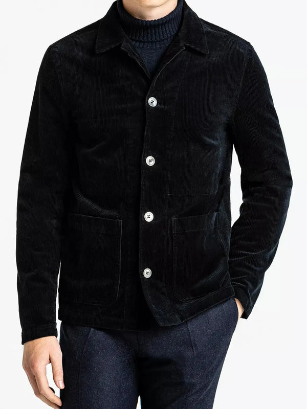 Hampus Shirt Jacket | Navy
