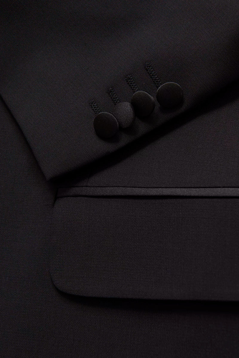 Frampton Tuxedo Blazer | Black