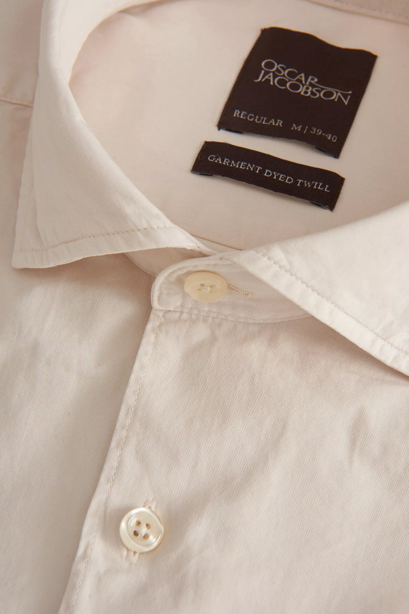 Cut Away Twill Shirt | Orchid White