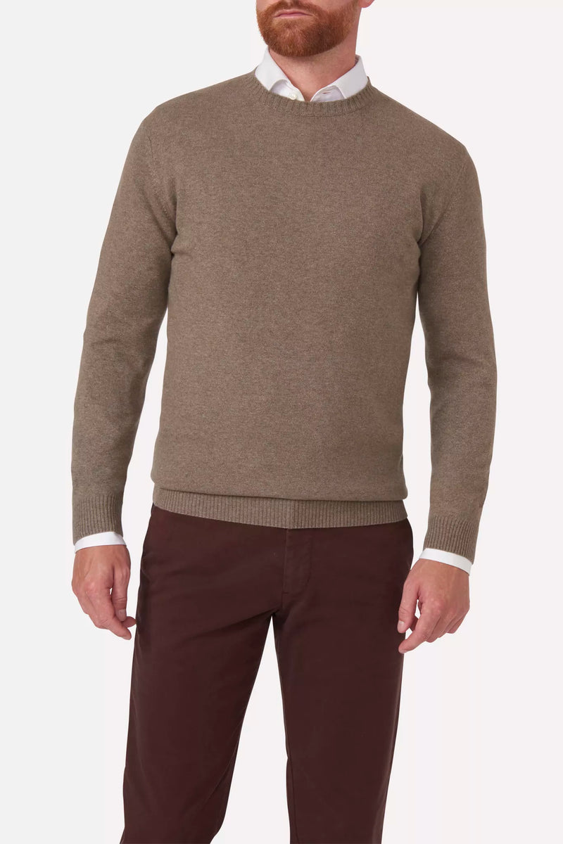 Valter Roundneck | Walnut Beige