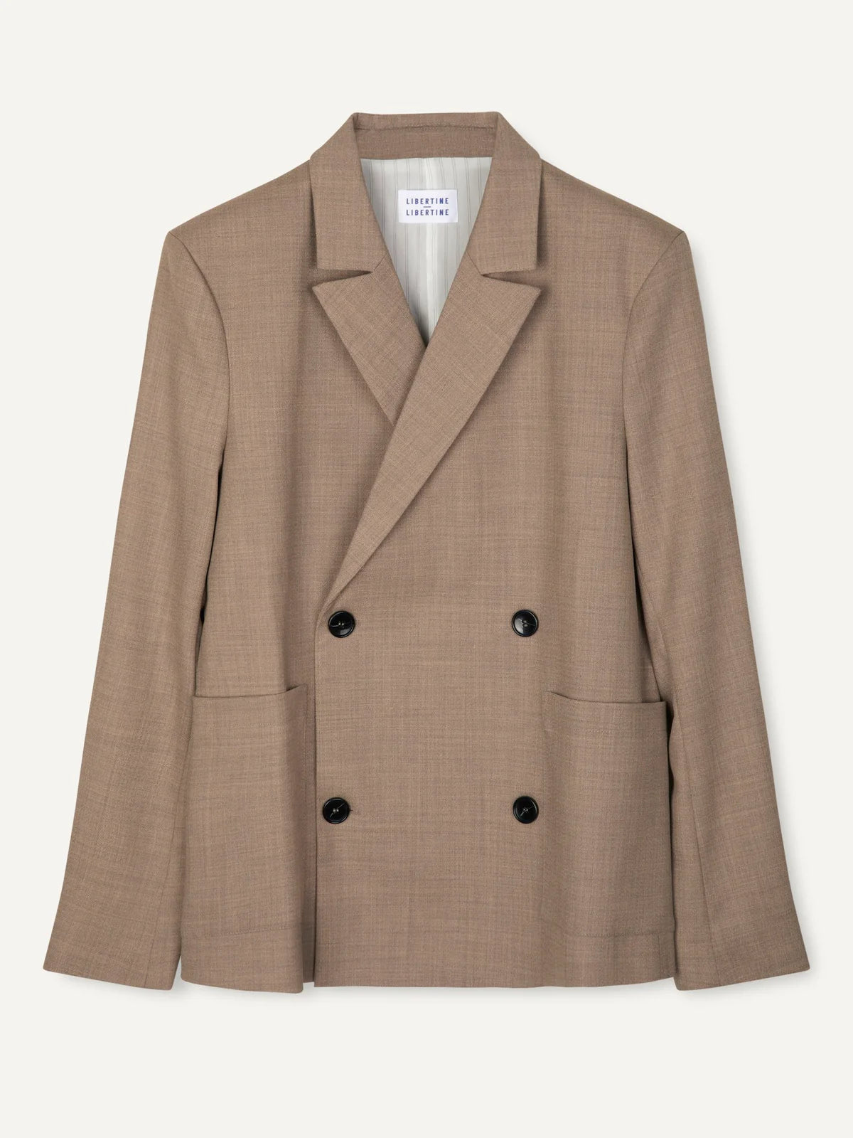 Public Blazer | Khaki Melange