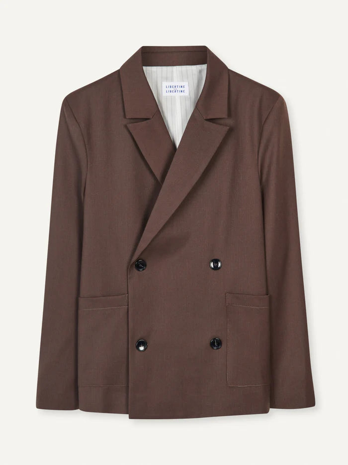 Public Blazer | Dark Brown