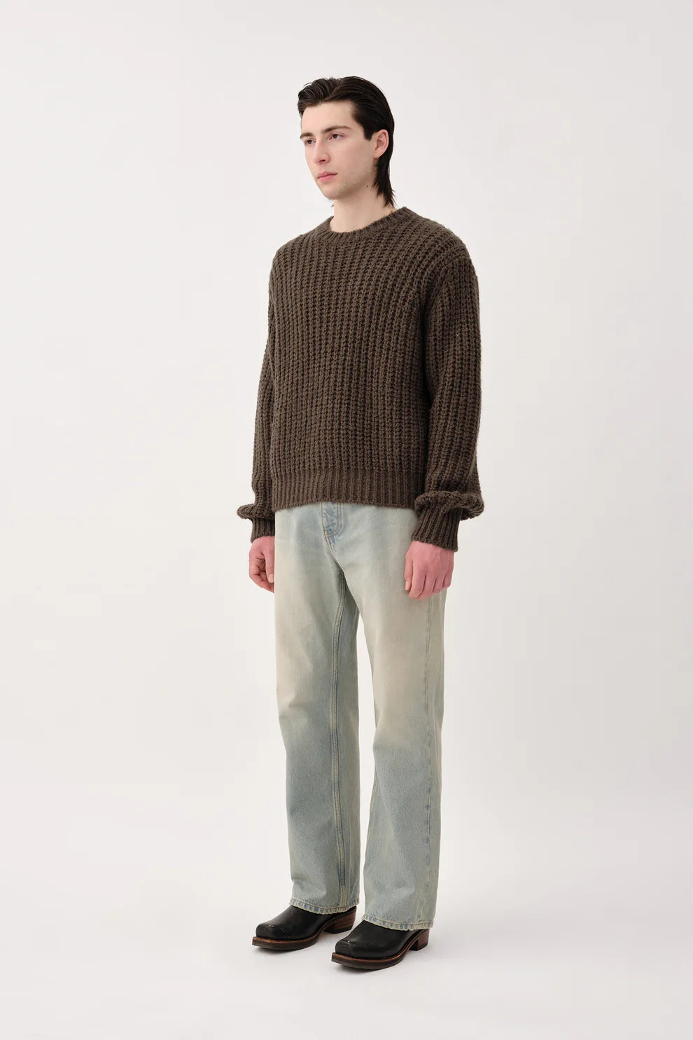 Ryder Knit | Black Olive