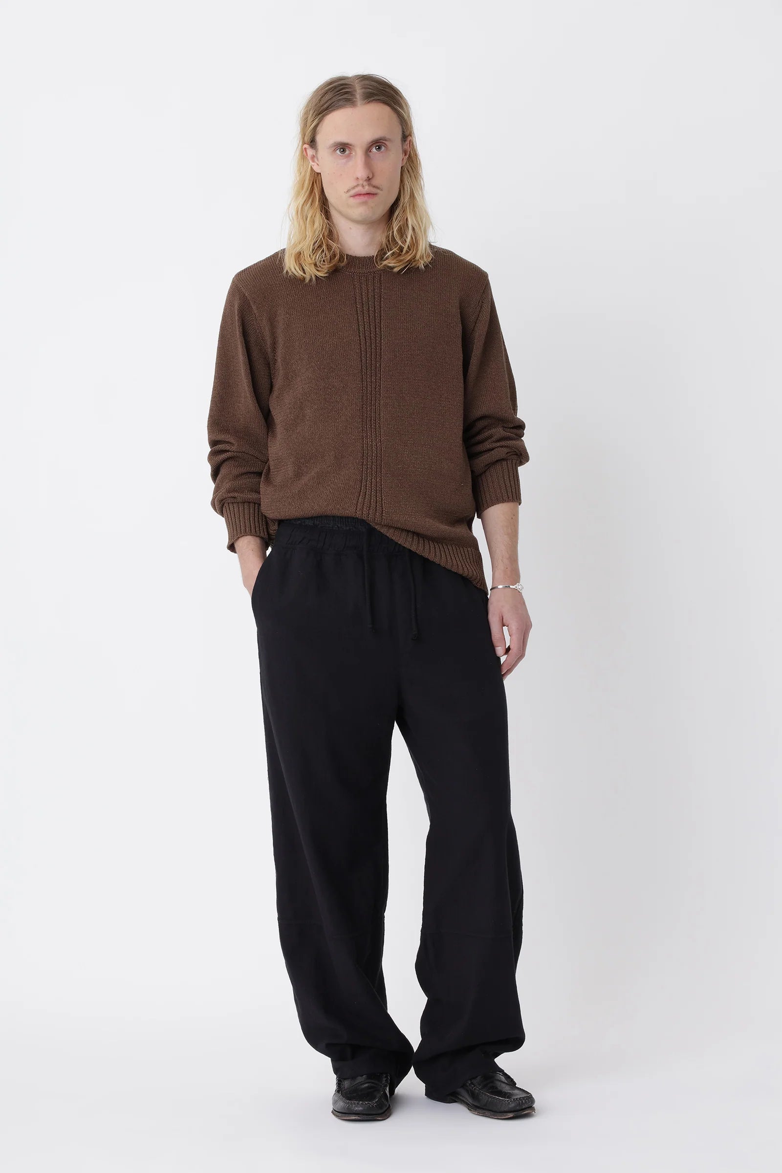 Ryder.01 Knit Sweater | Rain Drum