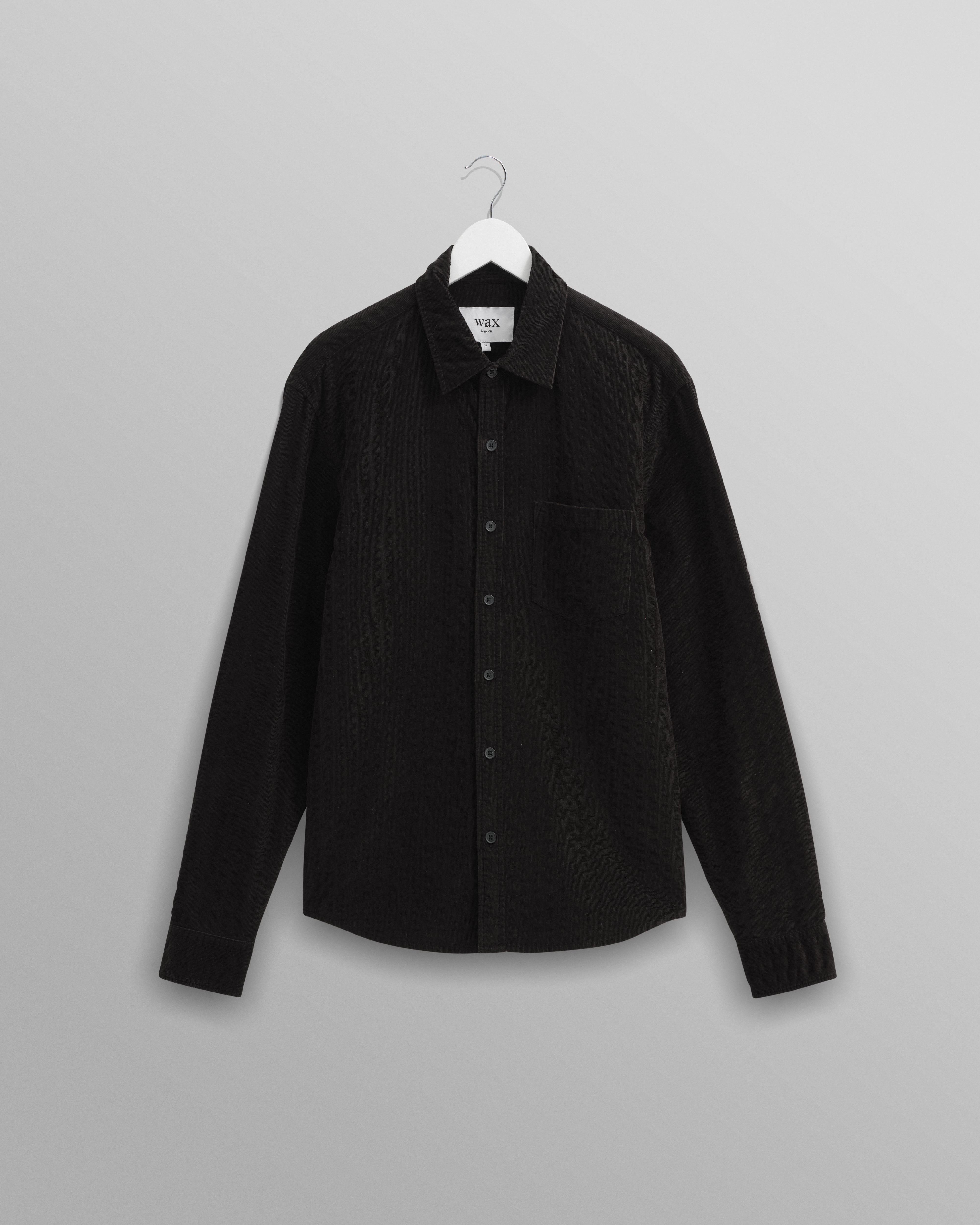 Shelly Seersucker Shirt | Cord Black