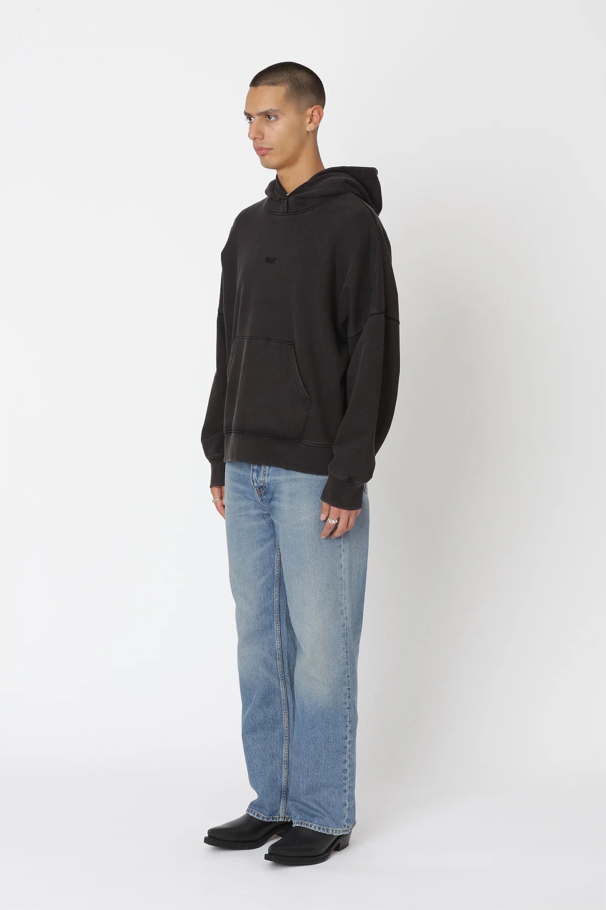 Staff Hood | Washed Black