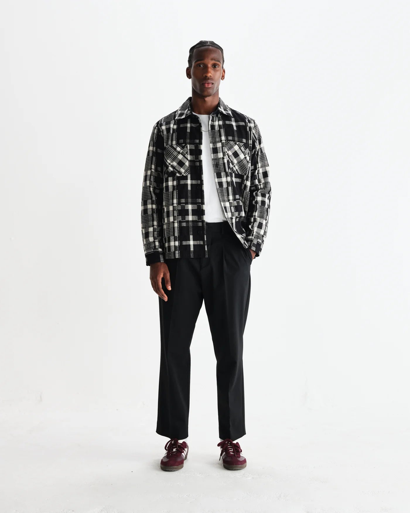 Aubyn Trouser Wool Blend Twill | Black