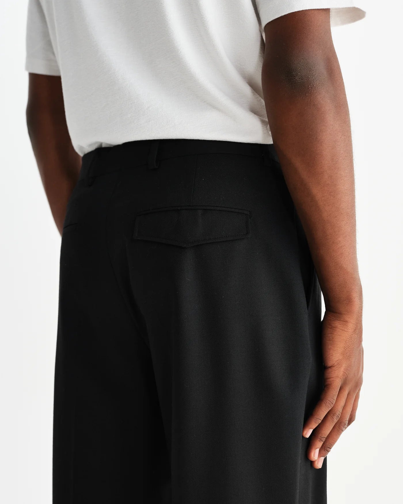 Aubyn Trouser Wool Blend Twill | Black