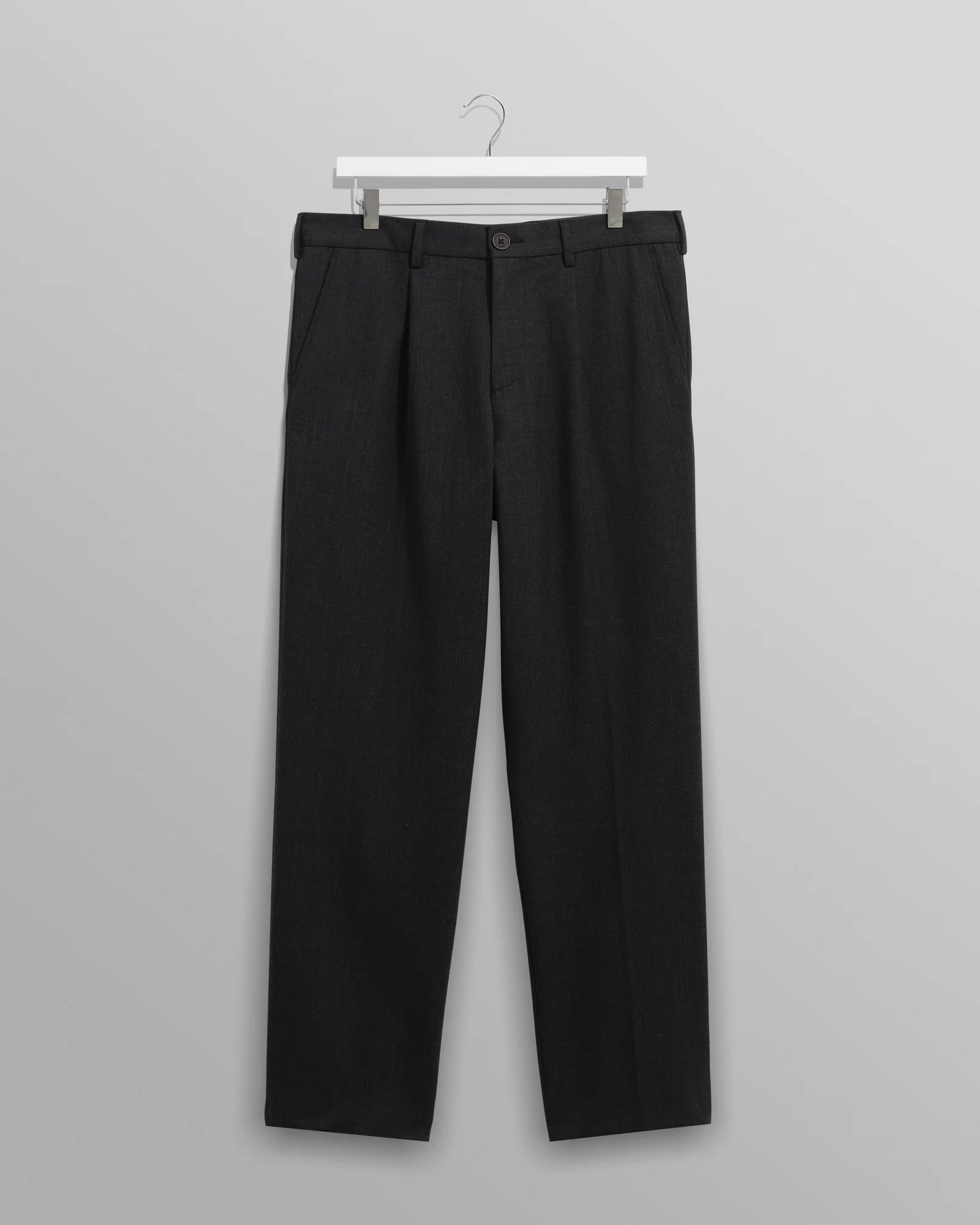Aubyn Trouser Wool Blend Twill | Charcoal