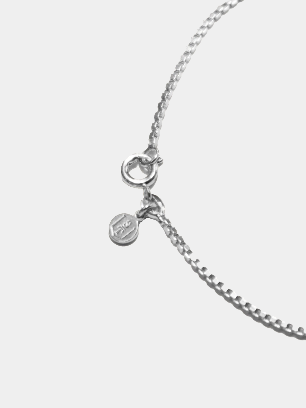 1.45 mm Box Chain Bracelet | Silver