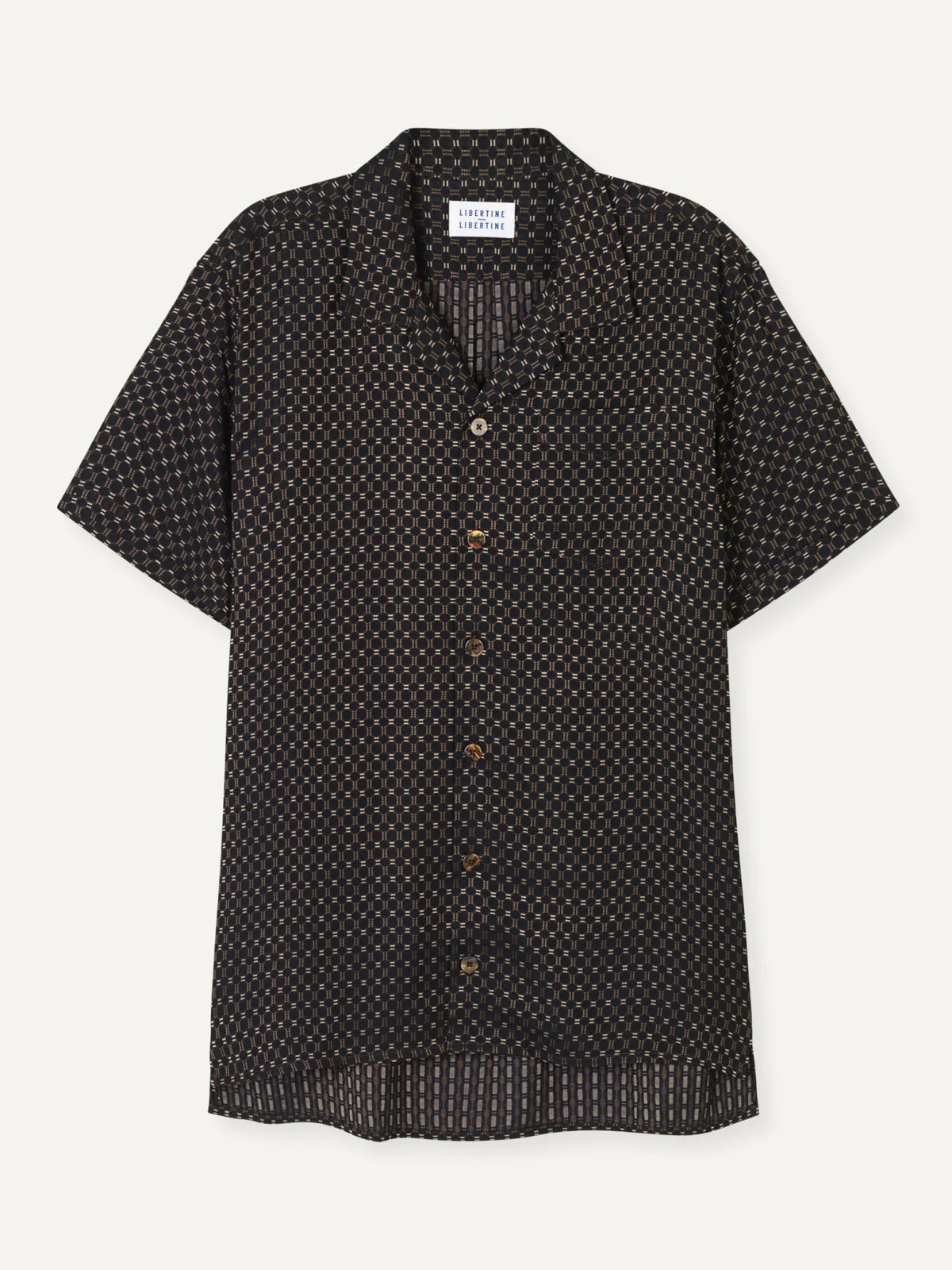 Cave Shirt | Brown Geo