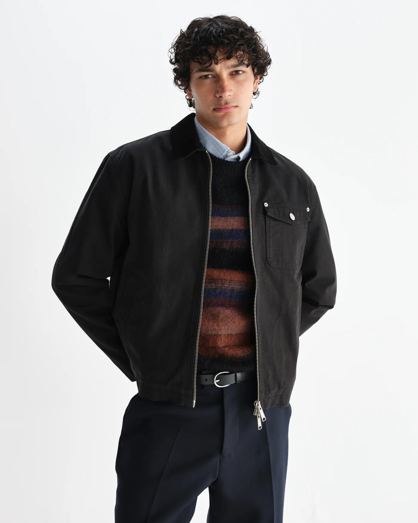 Mason Jacket Canvas / Black