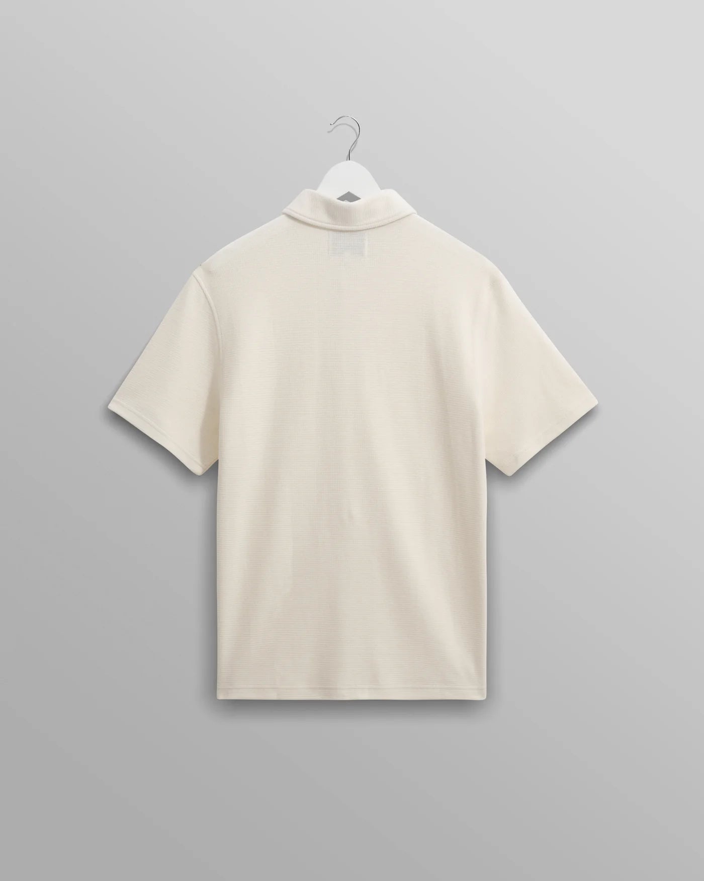 Shore SS Polo Mini Texture Ecru
