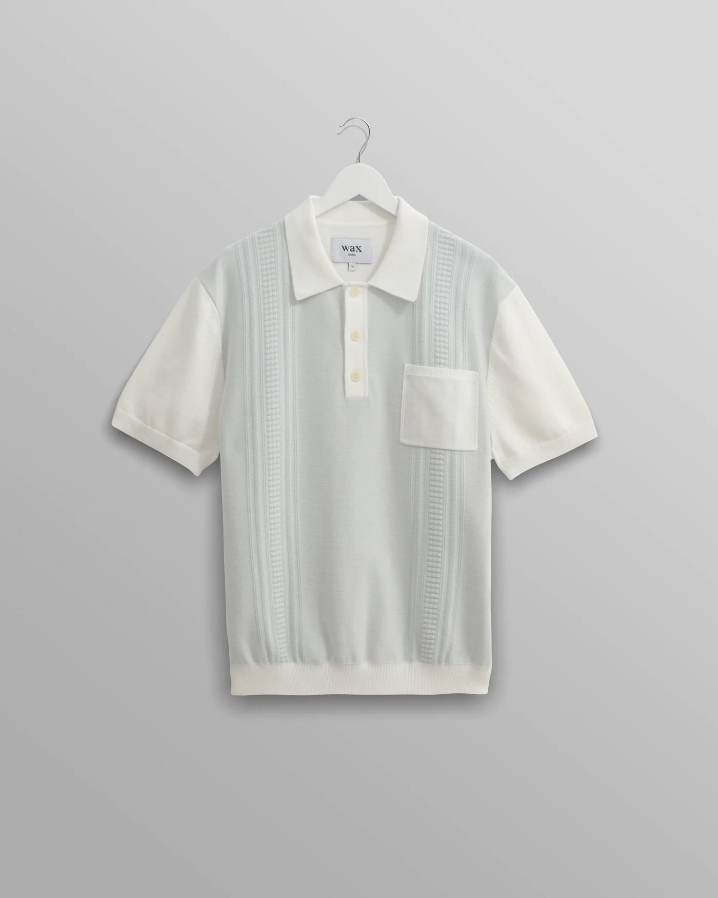 Turin Polo | Blue/Ecru