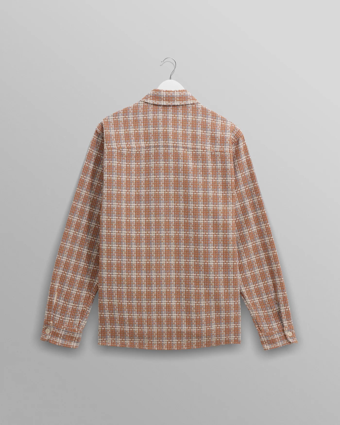 Whiting Overshirt Ladder Check Weave Tan / Multi