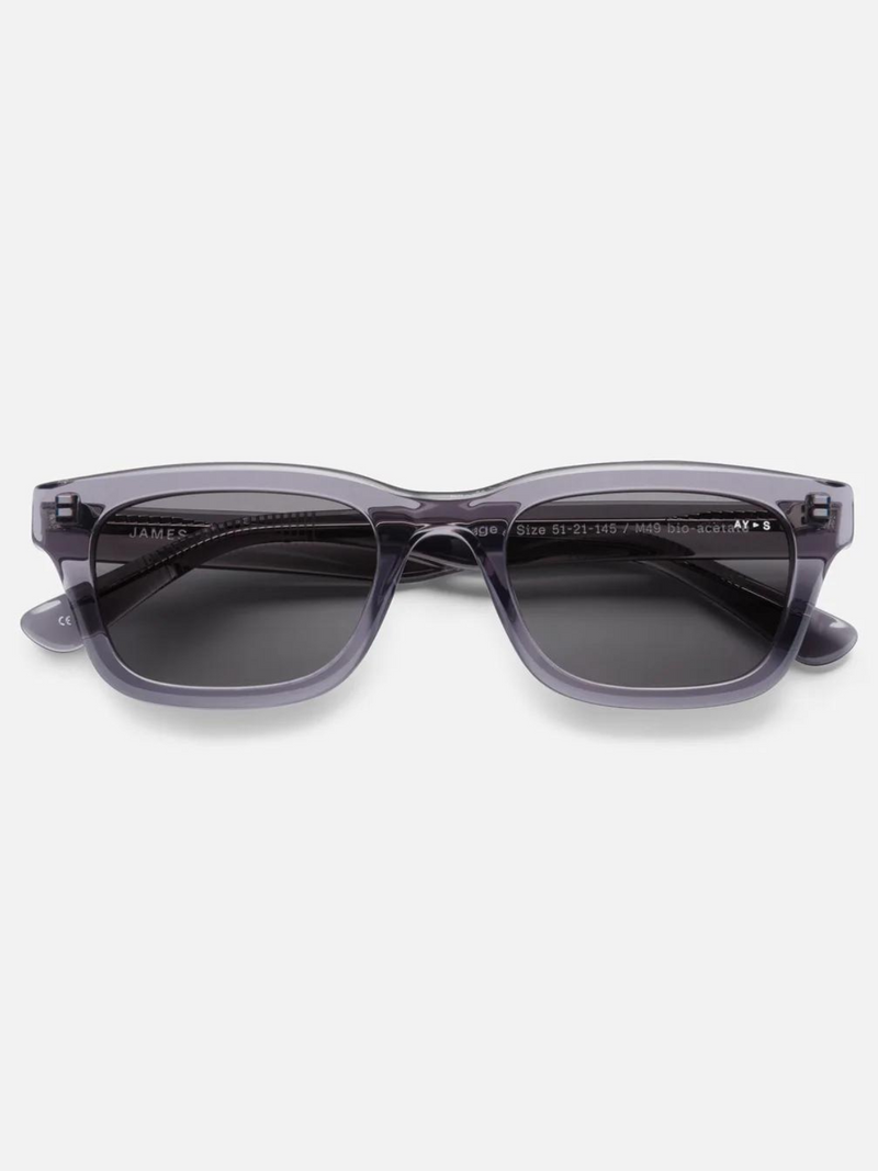 Savage Sunglasses | Transparent Grey