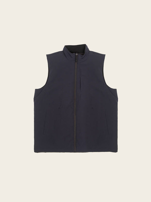 Technical Reversible Vest | Navy/Black