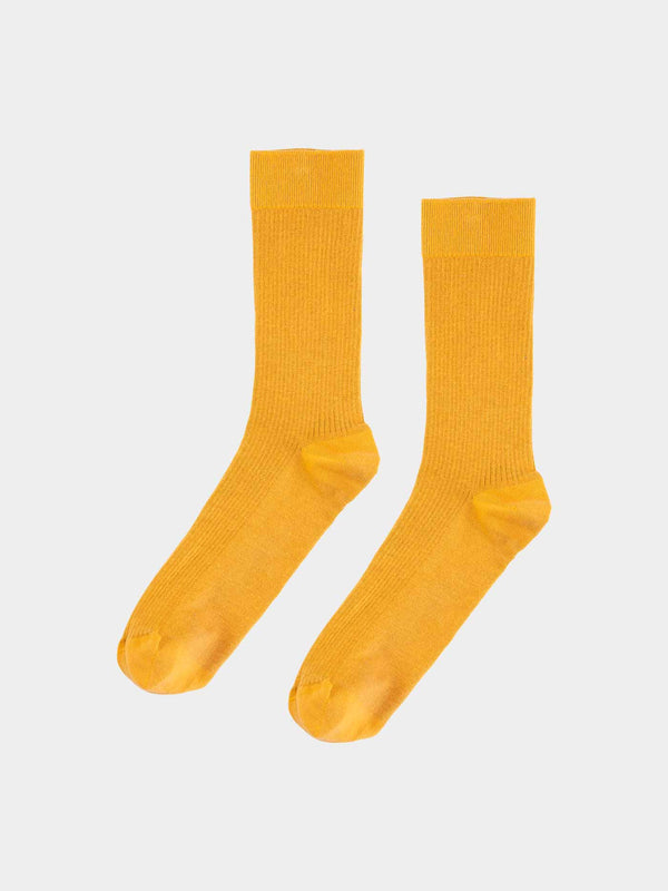 Classic Organic Sock | Burned Yellow