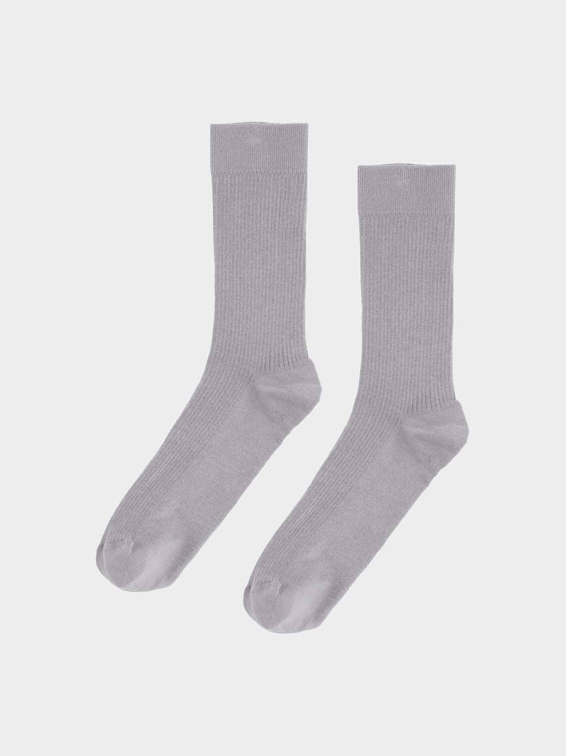 Classic Organic Sock | Heather Grey