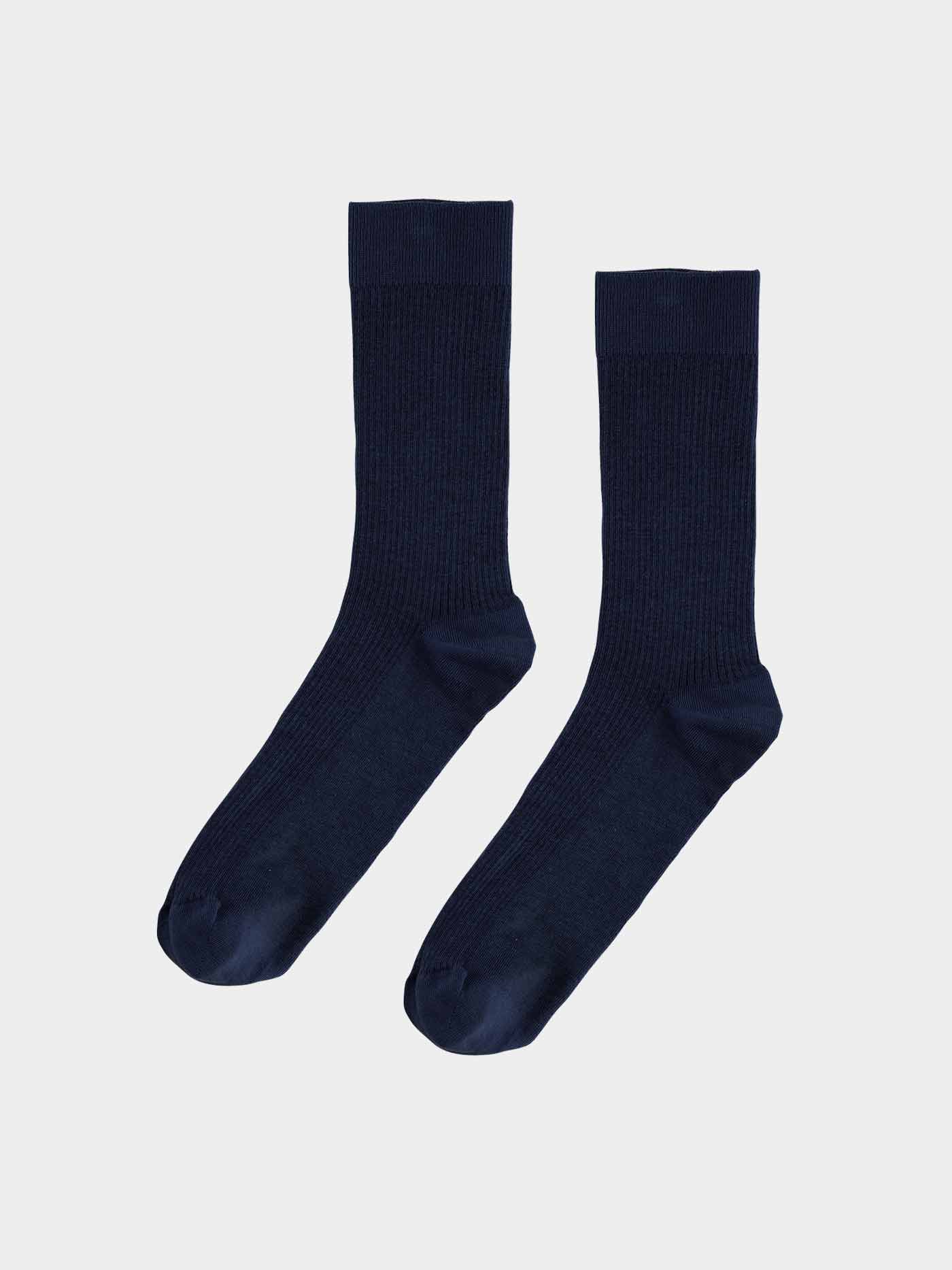 Classic Organic Sock | Navy Blue