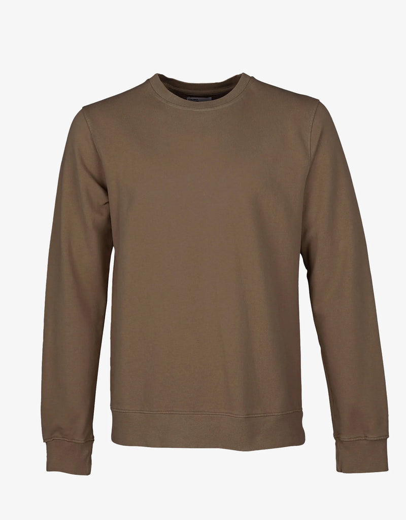 Classic Organic Crew | Cedar Brown