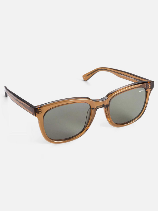 Palmer Sunglasses | Transparent Caramel Brown