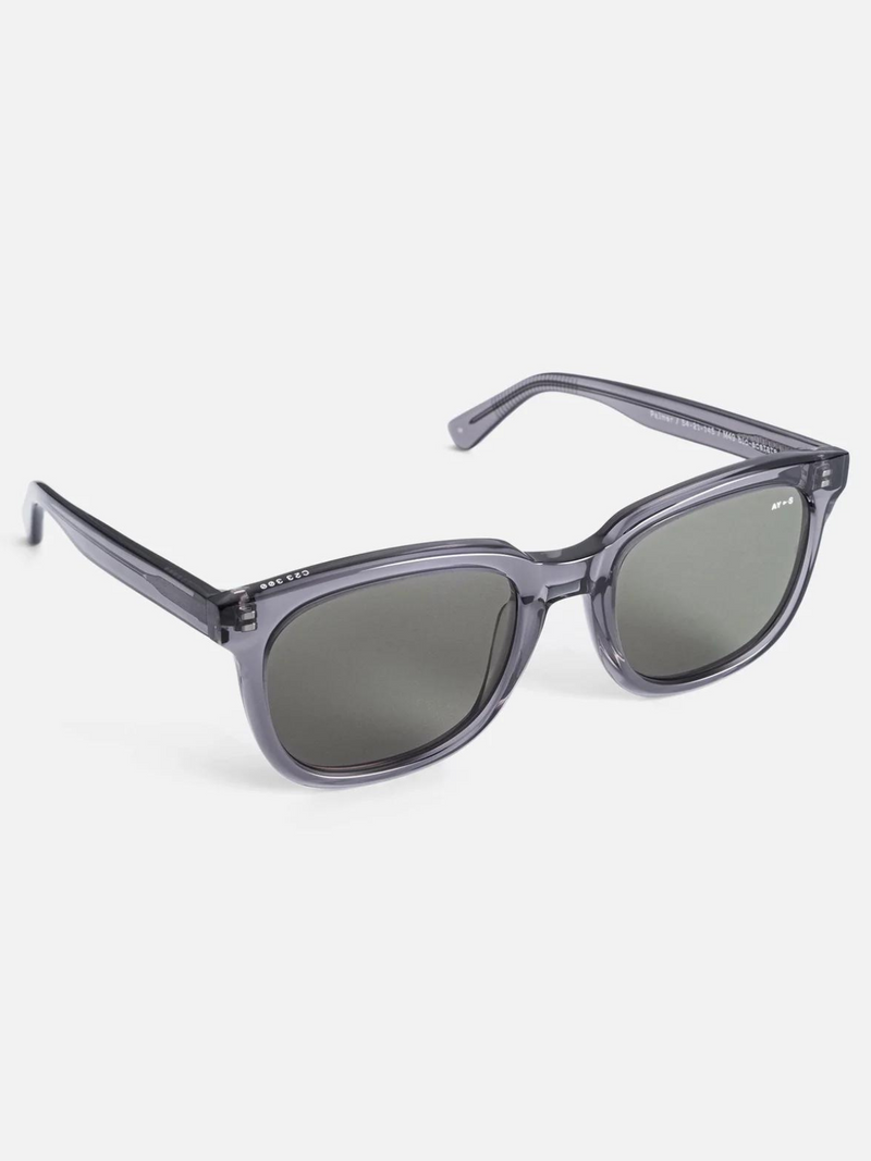 Palmer Sunglasses | Transparent Grey