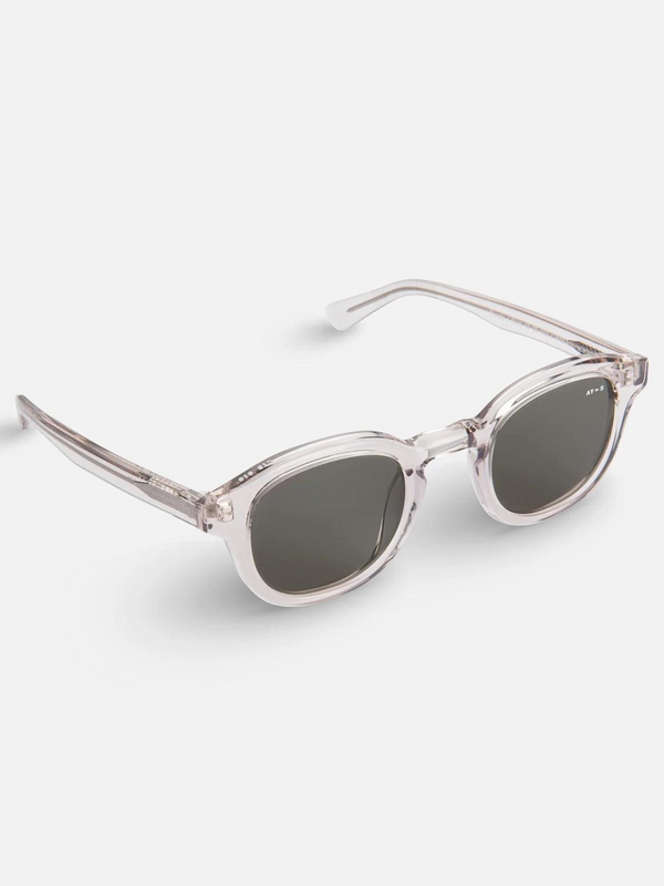 Suede Sunglasses | Transparent Sand