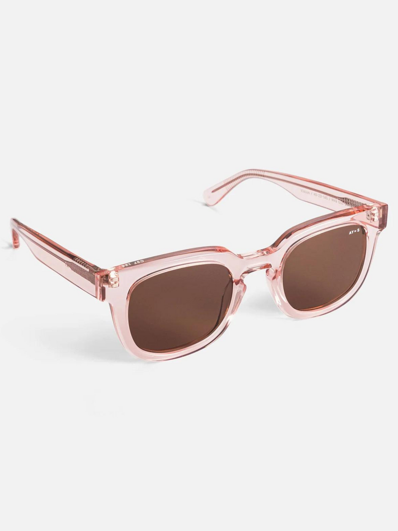 Vision Sunglasses | Transparent Romantic Pink