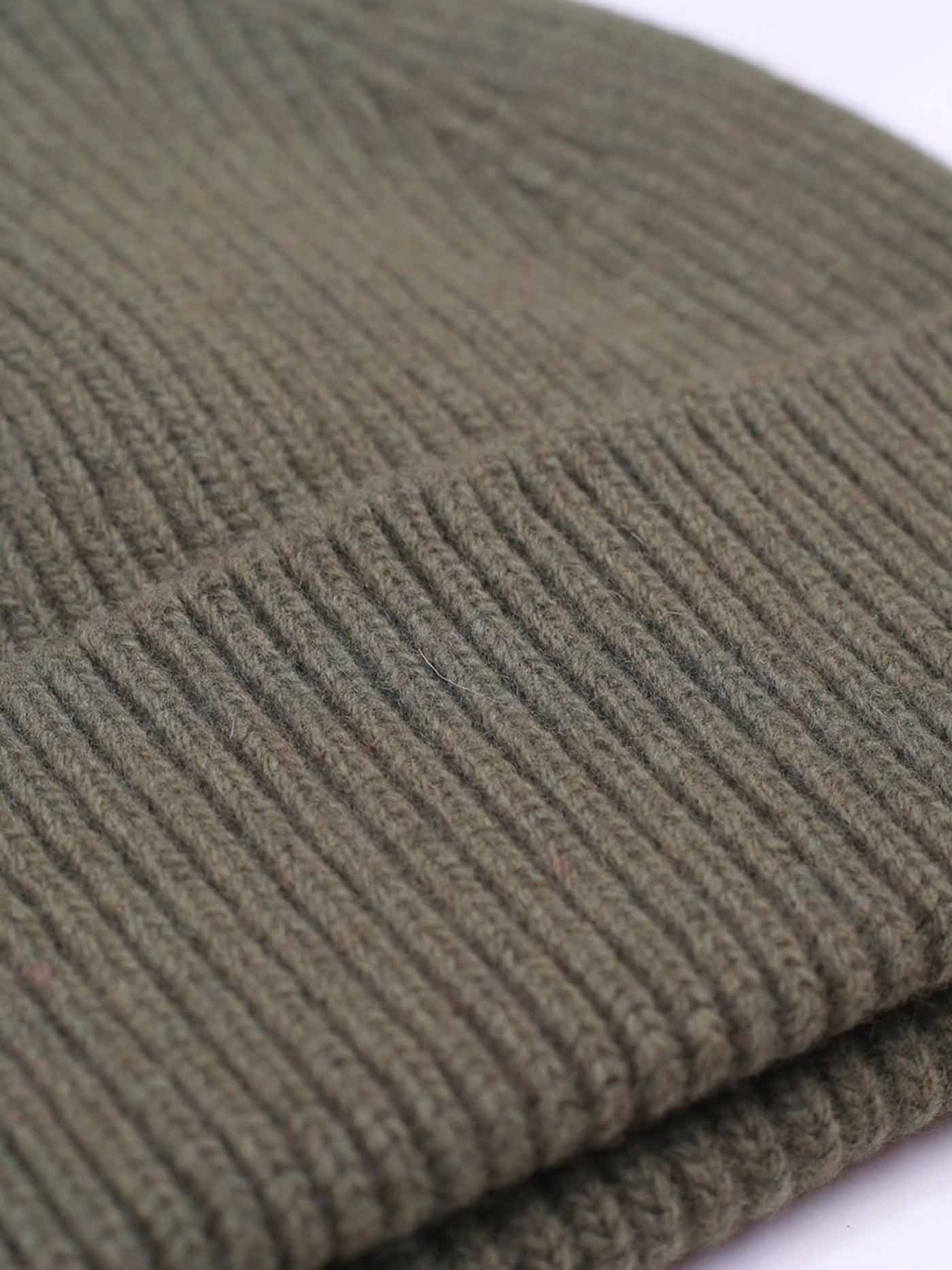 Merino Wool Beanie | Dusty Olive