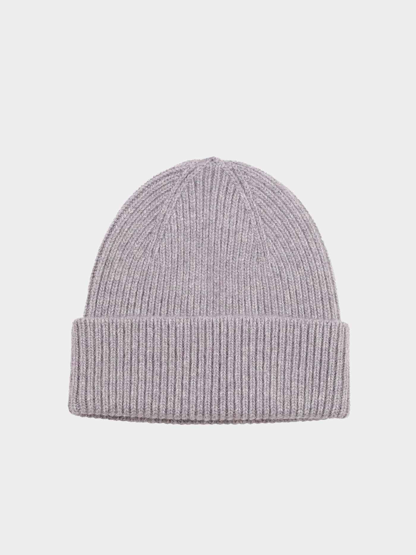 Merino Wool Beanie | Heather Grey