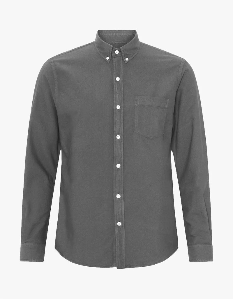 Classic Organic Button Down Shirt | Storm Grey