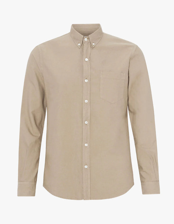 Classic Organic Button Down Shirt | Oyster Grey