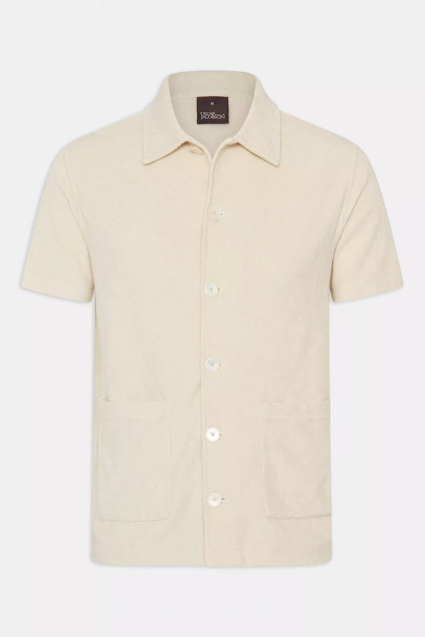 Alwin Short-sleeved Shirt | White