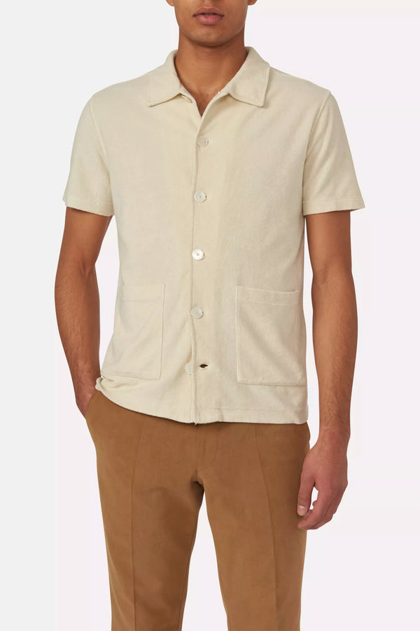 Alwin Short-sleeved Shirt | White