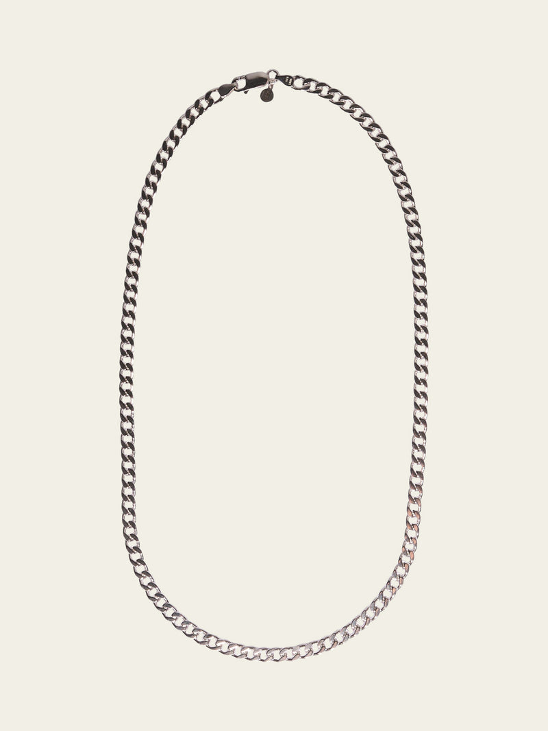 5 mm Panzer Chain Necklace | Silver
