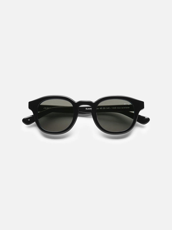 Suede Sunglasses | Black
