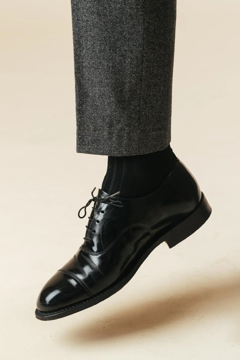 Ribbed Socks | Black