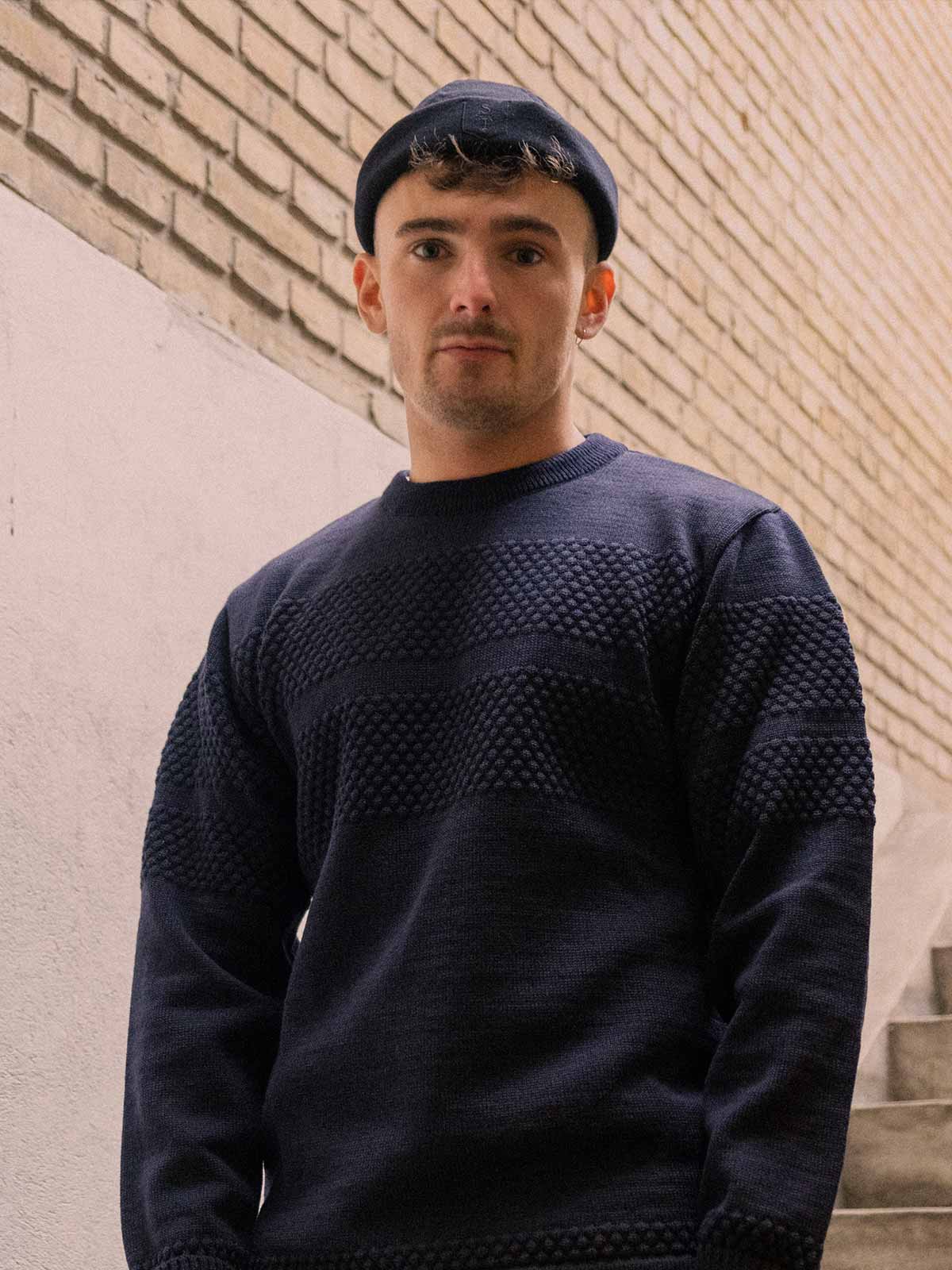 Milano Knit Thermo Hat | Navy