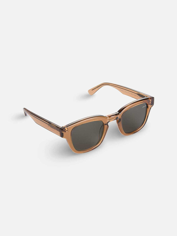 Yonder Sunglasses | Transparent Caramel Brown